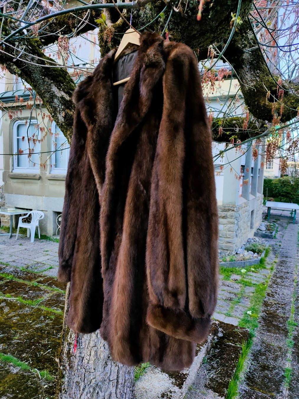 Cappotti: Manteau en véritable fourrure de vison – Usato da Fribourg venduto da mar_z6hq 6