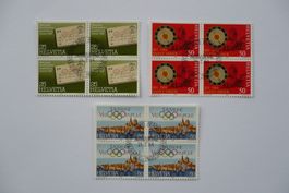1984 Sondermarken I 4er-Blocks ET SBK 705 - 707