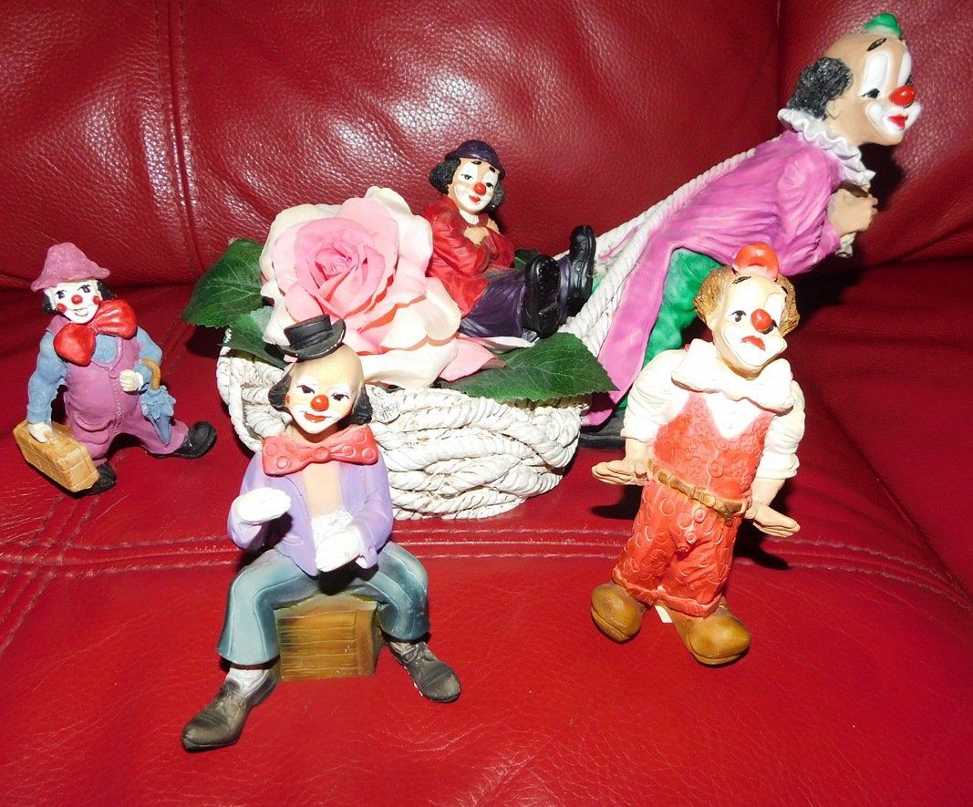 Statuette: versch. Clowns – Usato da Villnachern venduto da Schnugelchen