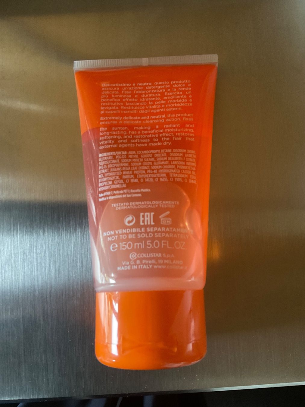 Prodotti per capelli: Collistar Duschshampoo After Sun, 150ml, Neu & Ungebraucht – Nuovo e nell'imballaggio originale da Scuol venduto da Lotus2020 1