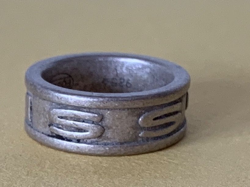 Fossil Anelli: Silberring FOSSIL (56) – Usato da Dittingen venduto da Bijoubelle 1