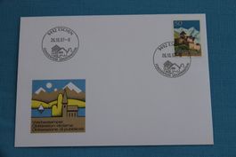 Werbestempel-Ersttag, 9492 Eschen FL, 26.10.1987