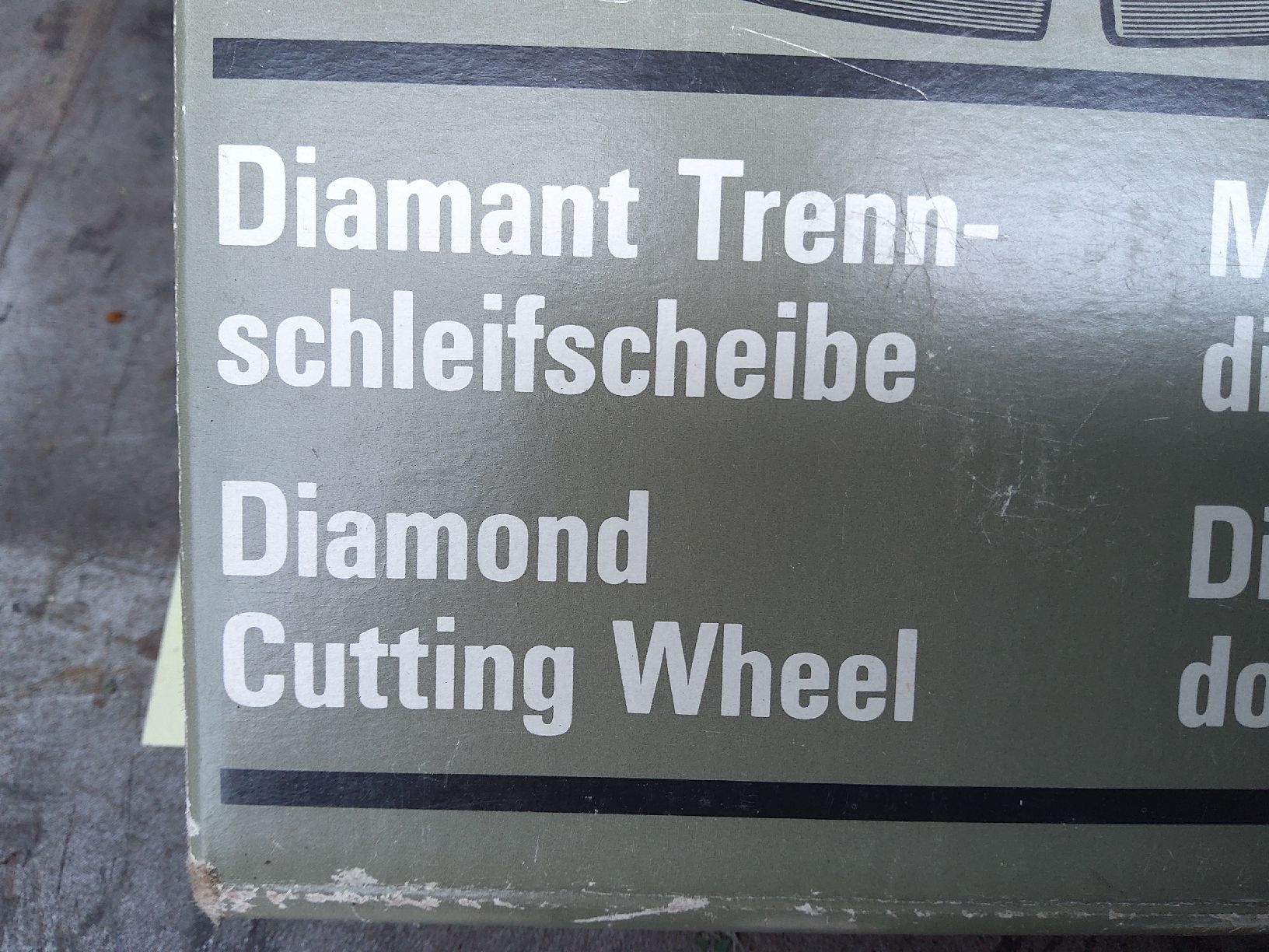 Tutti gli attrezzi: Trennscheibe – Nuovo (secondo la descrizione) da Aeschi b. Spiez venduto da Merk-Pullax 2