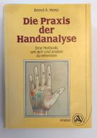 Die Praxis der Handanalyse / Buch 1989 mit 360 Seiten