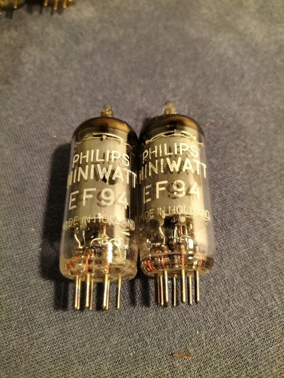 Tube électronique MINIWATT EF92 - Neuf (ouvert), Pour Ampli, Radio Vintage, Testé 100% Fonctionnel
