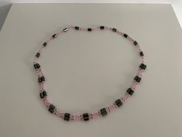 Magnetkette/-armband, vielseitig einsetzbar, rosarot