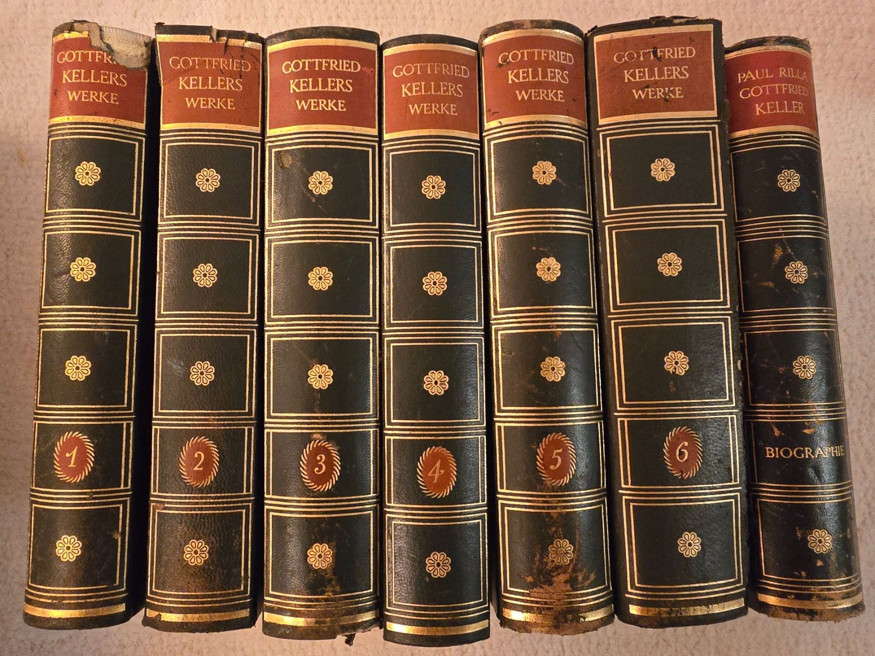Bücher: Gottfried Keller, Sammlung 7 Bände – Gebraucht aus Zürich von ismy22