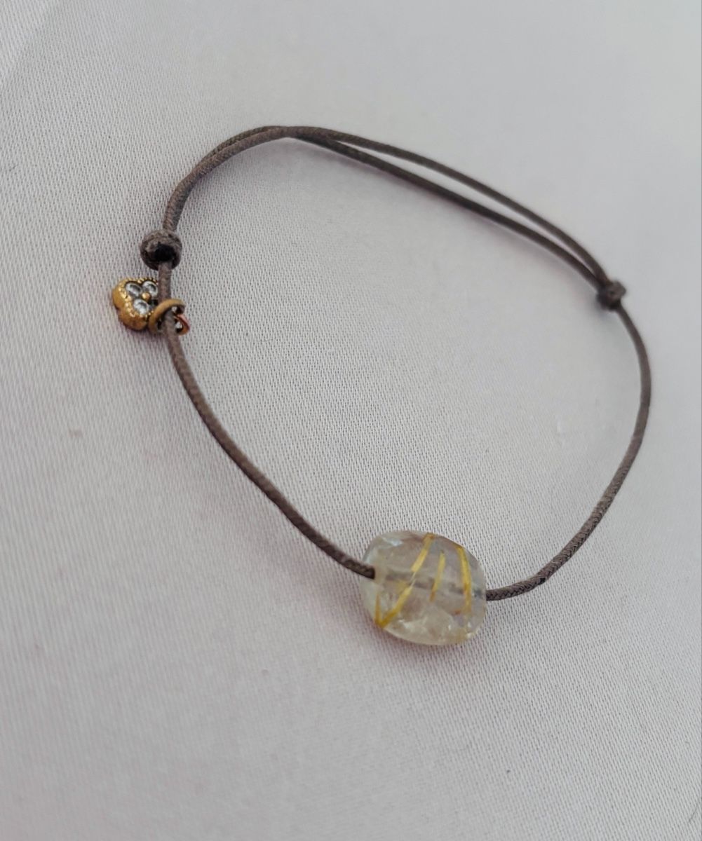 Bracciali & Braccialetti: Morgane Bello quartz rutile – Nuovo (secondo la descrizione) da Lausanne venduto da SandrineJavelot