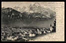 AK Altdorf, Teilansicht mit Kirche, 1903