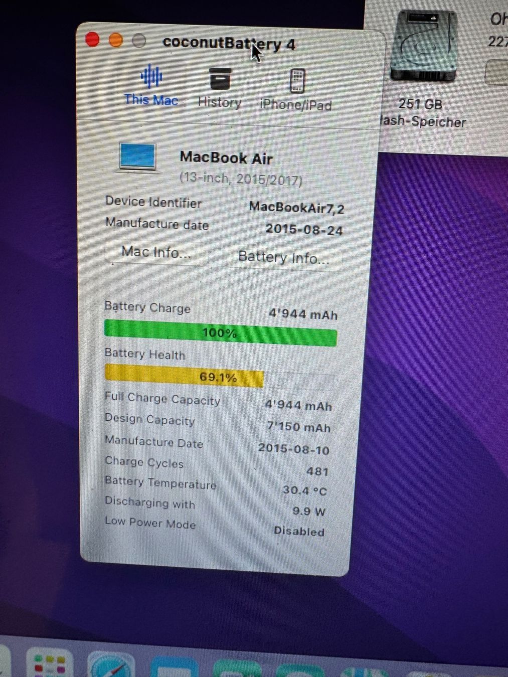 Apple Notebook: MacBook Air 13 – Usato da Adliswil venduto da Busys 2