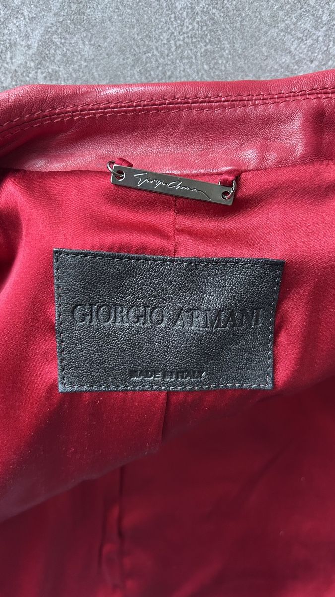 Armani Giacche: GIORGIO ARMANI LAMMLEDER - JACKE mit SEIDE – Usato da Nidfurn venduto da cejeisda 5