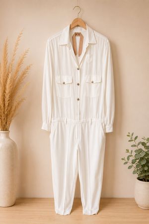 N21 silk white jumpsuit - 36 EU - as new!