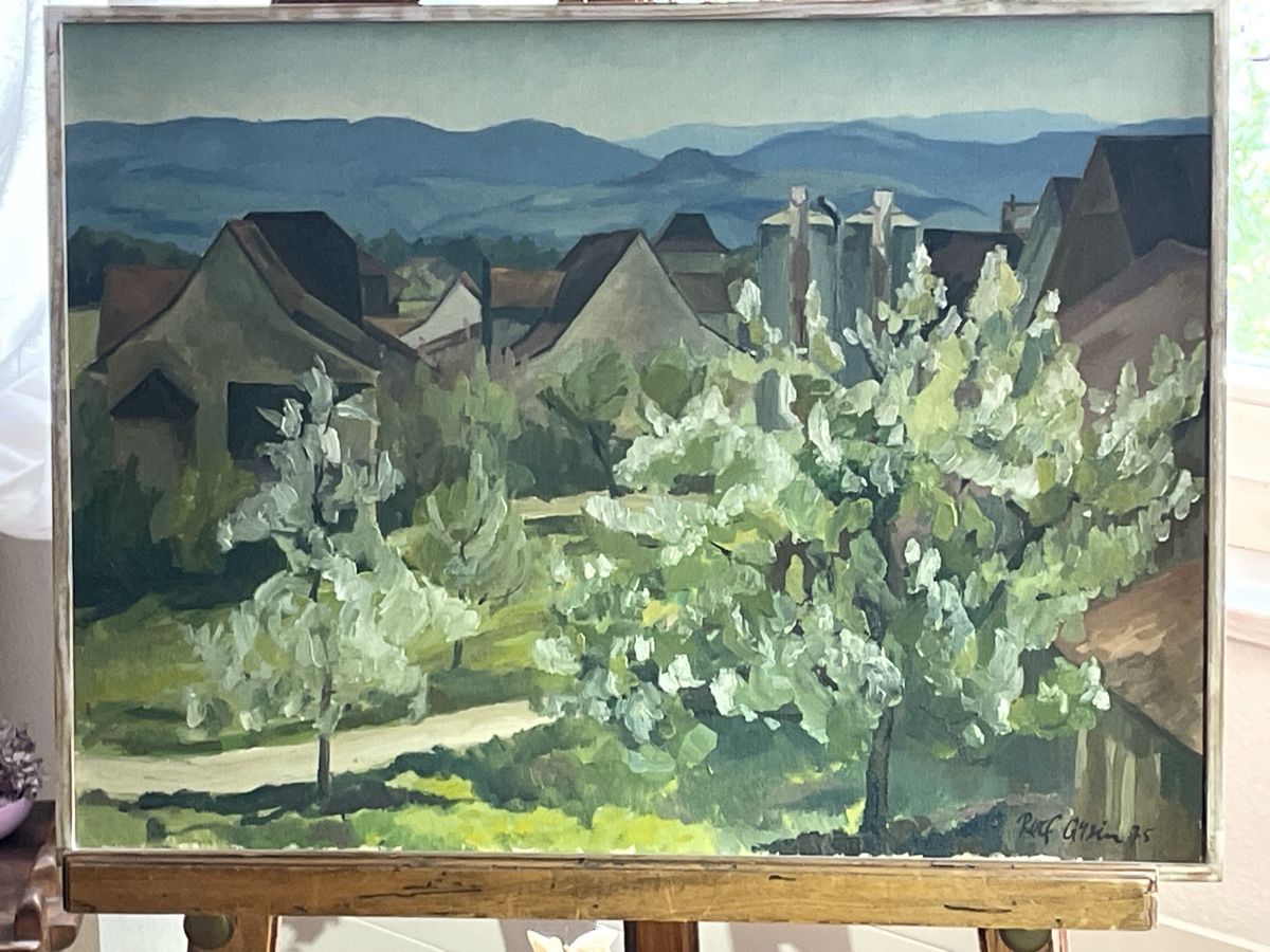 Poster & Bilder: Dorf Blauen Baselland – Gebraucht aus Zwingen von keuseli49 8