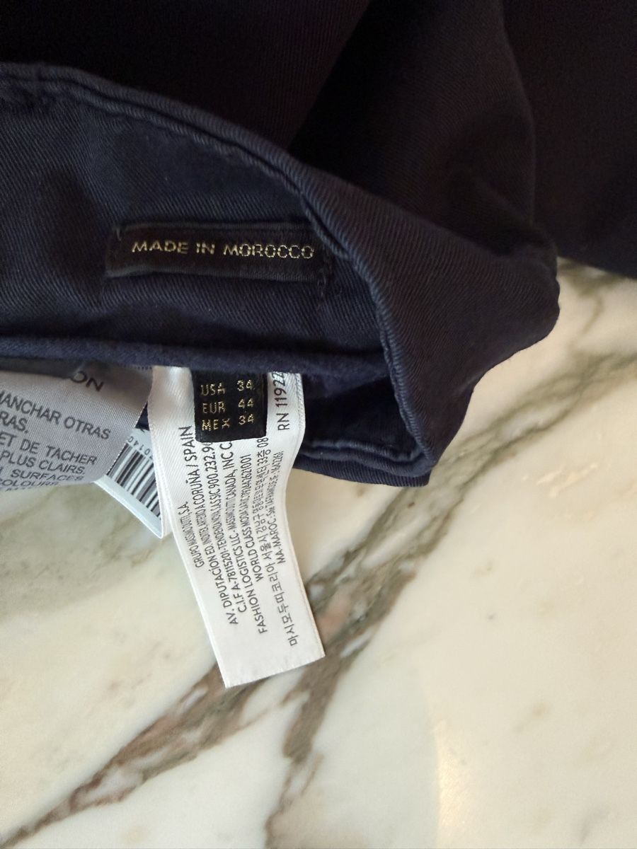 Massimo Dutti Pantaloni: Massimo Dutti Chinos blau 34 – Usato da Oberwil-Lieli venduto da Claudine_1988 3