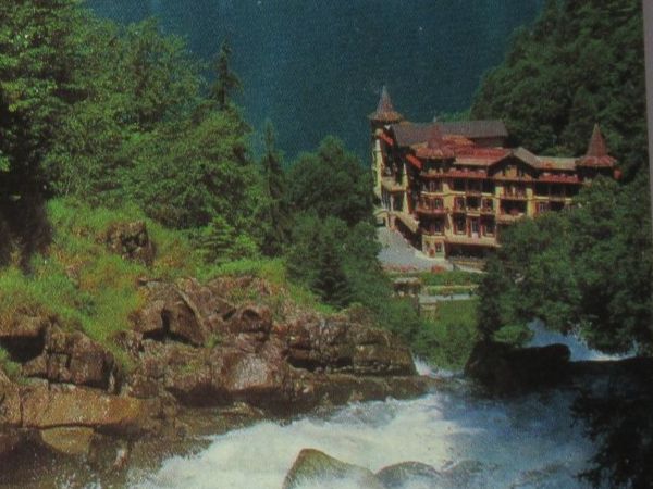Ansichtskarten: Giessbach , Hotel – Gebraucht aus Grenchen von Bluemchen1900