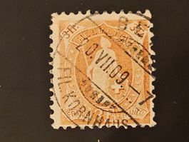 1907 Helvetia (13 Zähne) 100B SBK Fr. 140.--