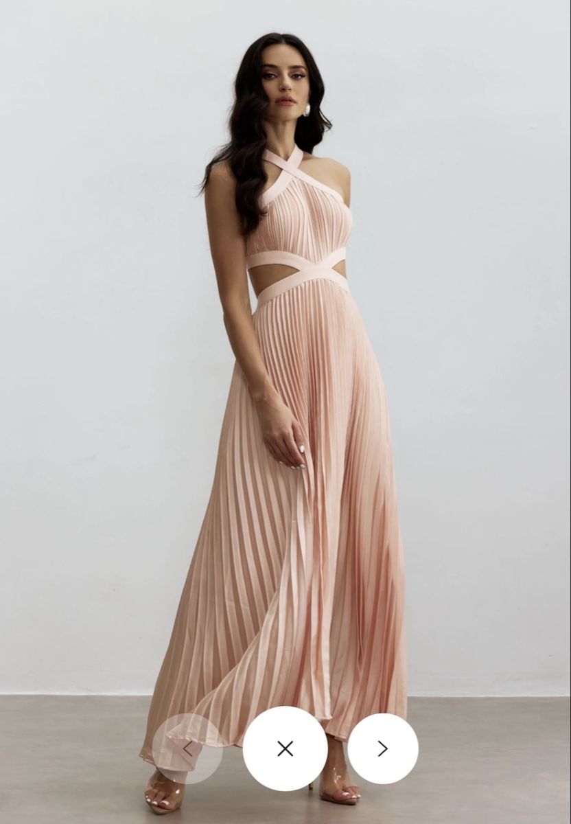 Vestiti: Robe longue plissée rose taille S  – Nuovo e nell'imballaggio originale da Ballens venduto da Annushka26