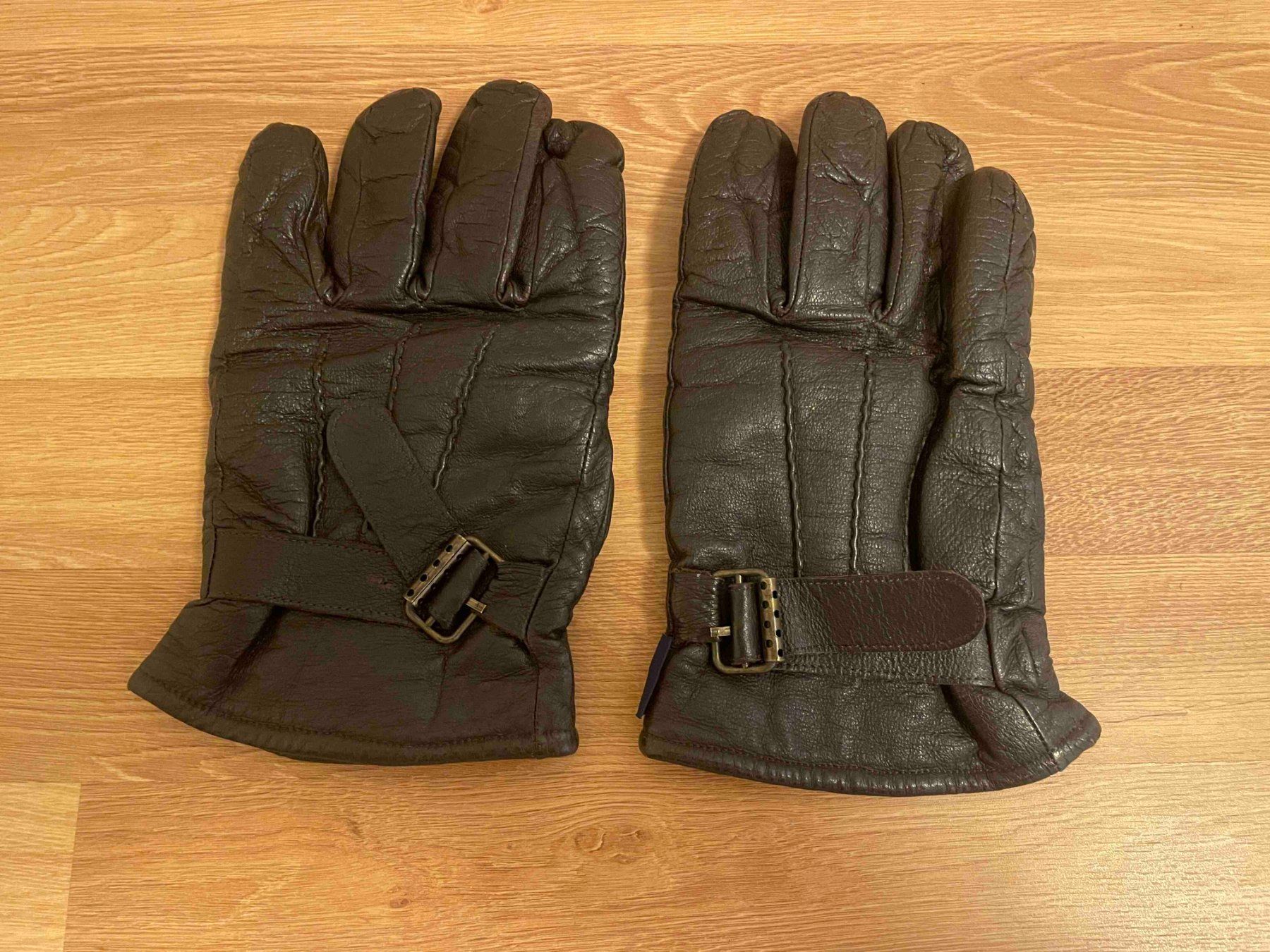 Altri accessori da uomo: isolierte Lederhandschuhe Grösse ca. L, braun – Nuovo (secondo la descrizione) da Zug venduto da AccuSync 1