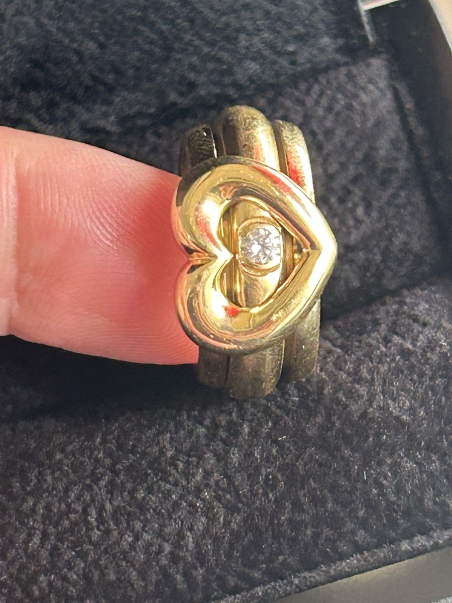 Piaget Anelli: Piaget Gelbgold Ring mit Diamant – Usato da Basel venduto da David_2019 3