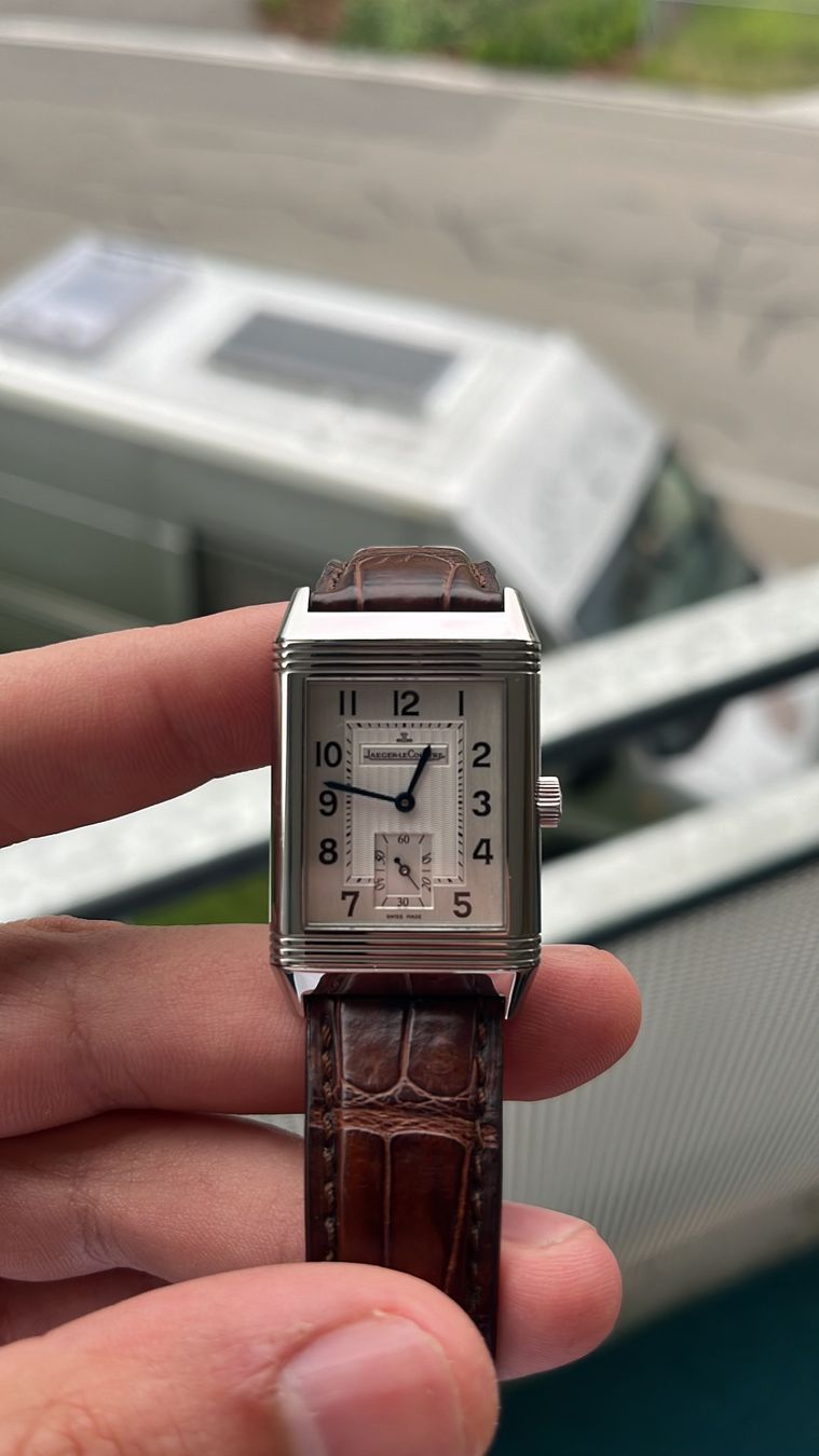 Jaeger-Lecoultre Orologi: * Seltene Jaeger-LeCoultre Reverso Ref. 270.8.62 mit Butterf – Usato da Hombrechtikon venduto da Alphex_Time 1