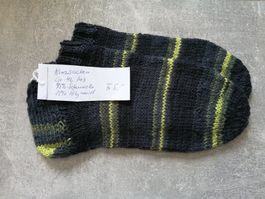 Sneaker / Kurzsocken handgestrickt, Grösse: 42/43