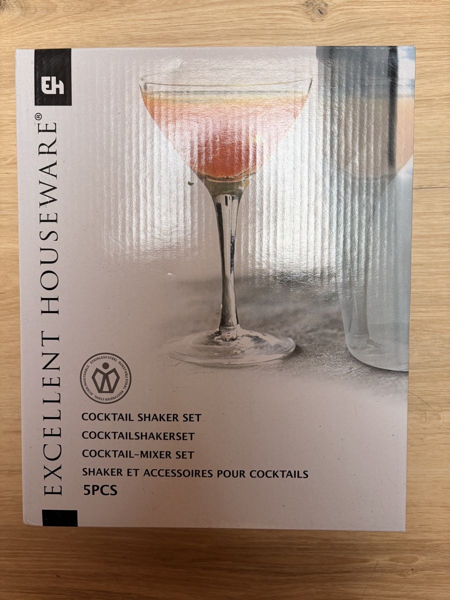 Elettrodomestici da cucina: 5-teiliges Edelstahl Cocktail Shaker Set – Nuovo e nell'imballaggio originale da Ottenbach venduto da il_x18 1