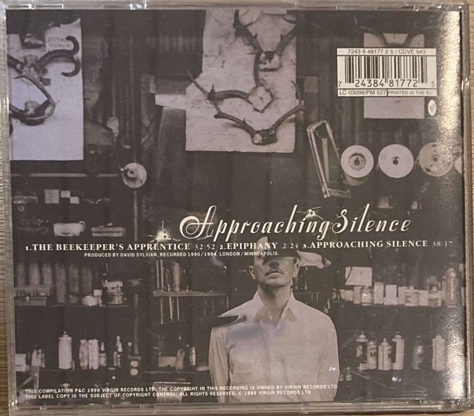 CDs: JAPAN / DAVID SYLVIAN - APPROACHING SILENCE – Gebraucht aus Poliez-Pittet von Newtown-Records 1