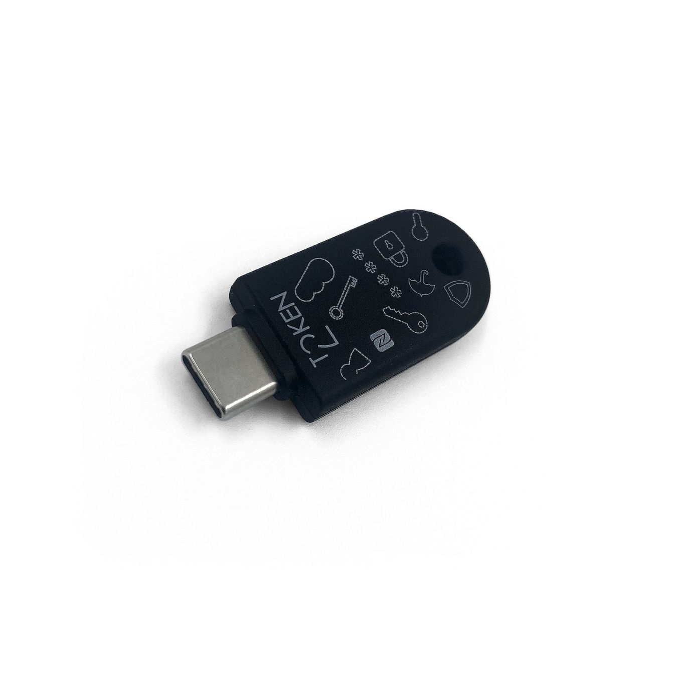2x Token2 T2F2-NFC-Slim-TypeC FIDO2, U2F, TOTP Security Key (Neu und ...