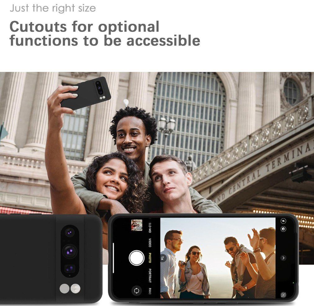 Cover & Protezioni schermo: Google Pixel 8 Pro Hülle Case black matt TPU dünn weich – Nuovo e nell'imballaggio originale da Rorschacherberg venduto da elektrofreak 5