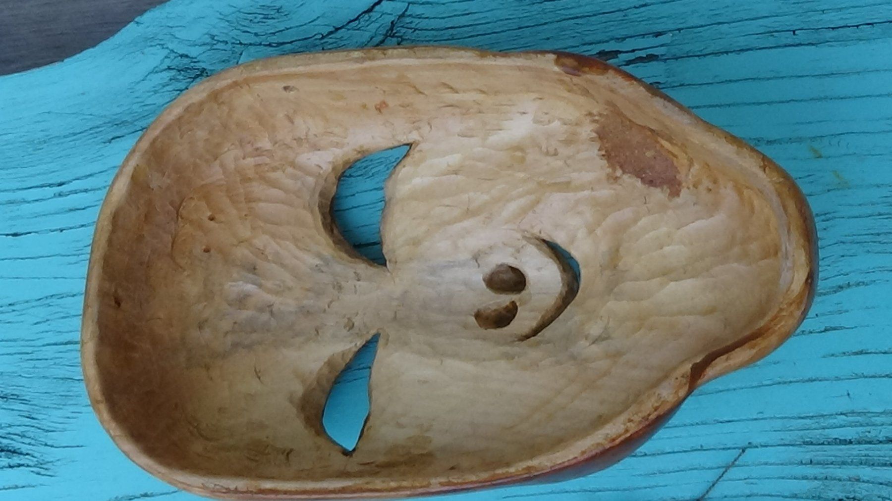 Masken: Fasnacht Tragemaske Holz – Gebraucht aus Wiedlisbach von Bobesch10 3