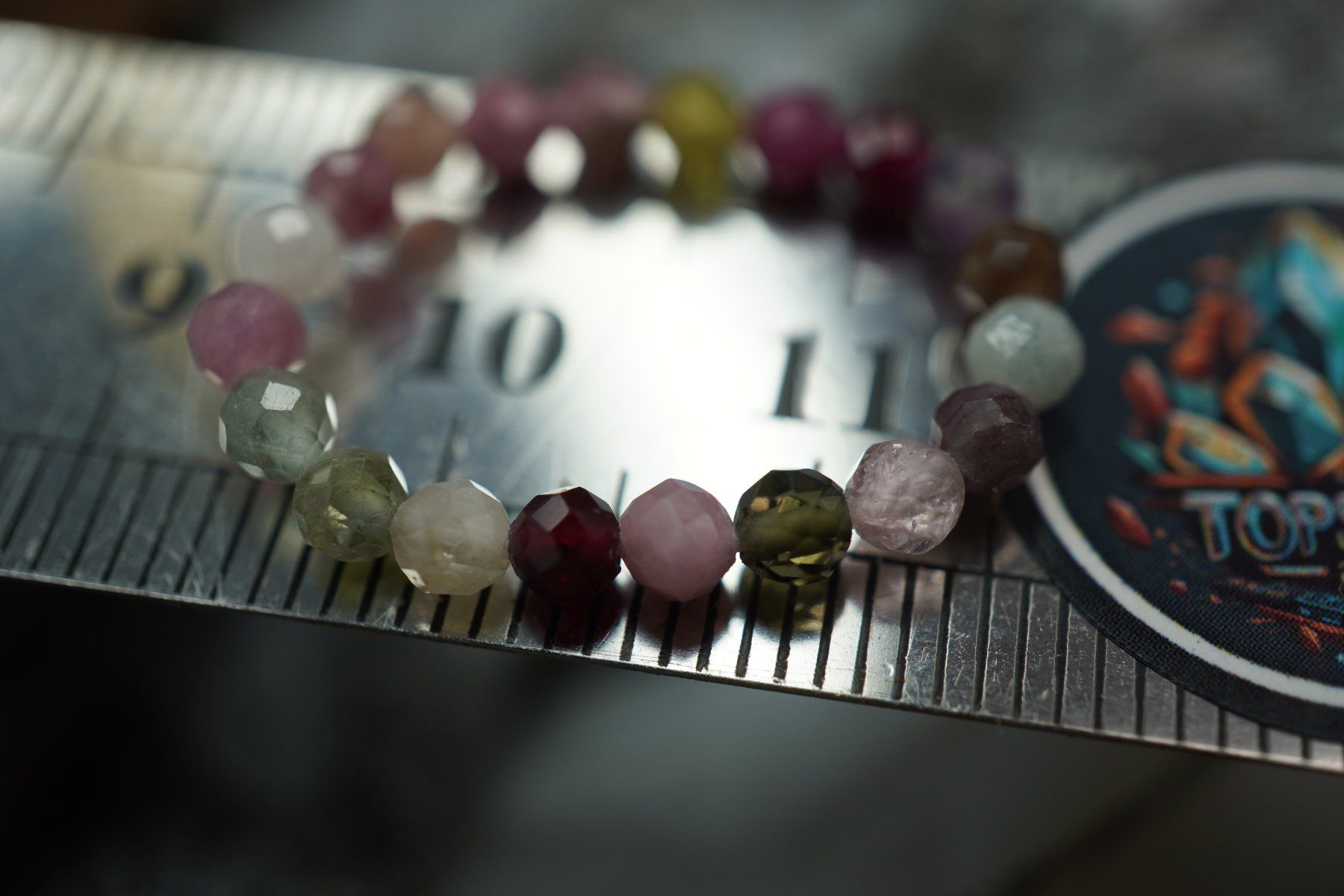 Minerali & Pietre curative: Turmalin Mix   Ring    elastisches   Ab 1.- – Nuovo e nell'imballaggio originale da Eschenbach SG venduto da topstone 5