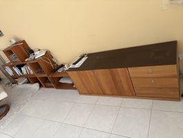 Team 7 Holz Sideboard mit Regal-Elementen, guter Zustand.