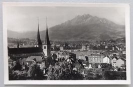 Luzern, Hofkirche, Pilatus