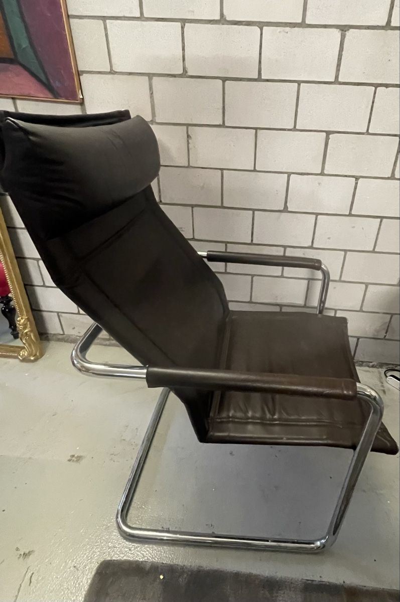 Sessel: Mid Century Stahlrohr Sessel Hochlehner – Gebraucht aus Mönchaltorf von tex-52 4