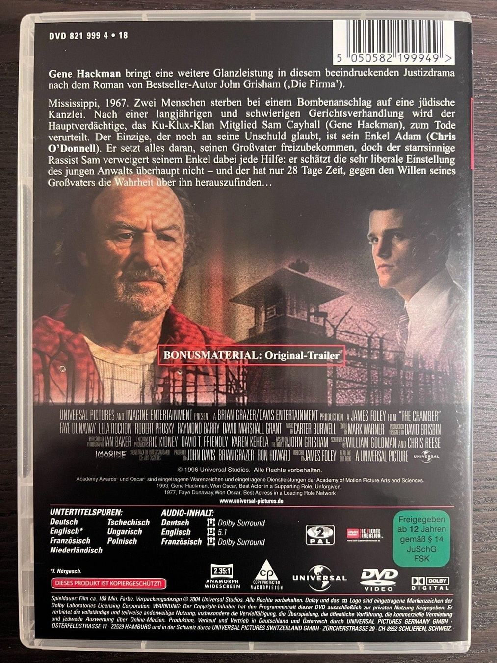 Tutti i DVDs: Die Kammer – Usato da Zürich venduto da FilmFreunde 1