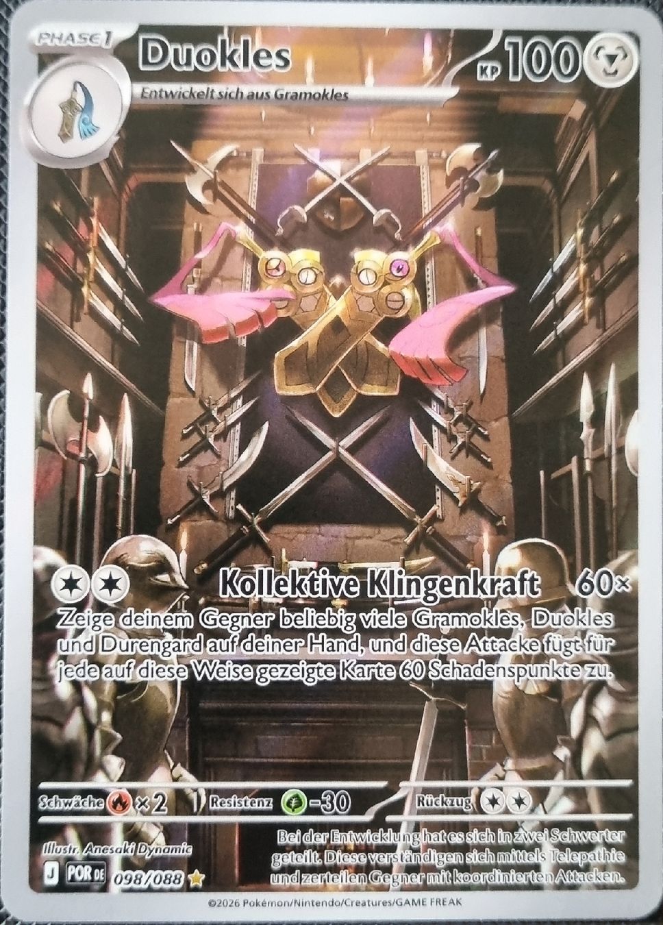Pokémon Carte collezionabili: Pokemon Optimale Ordnung Duokles IR DE – Nuovo (secondo la descrizione) da Oberbipp venduto da ret_6hxb