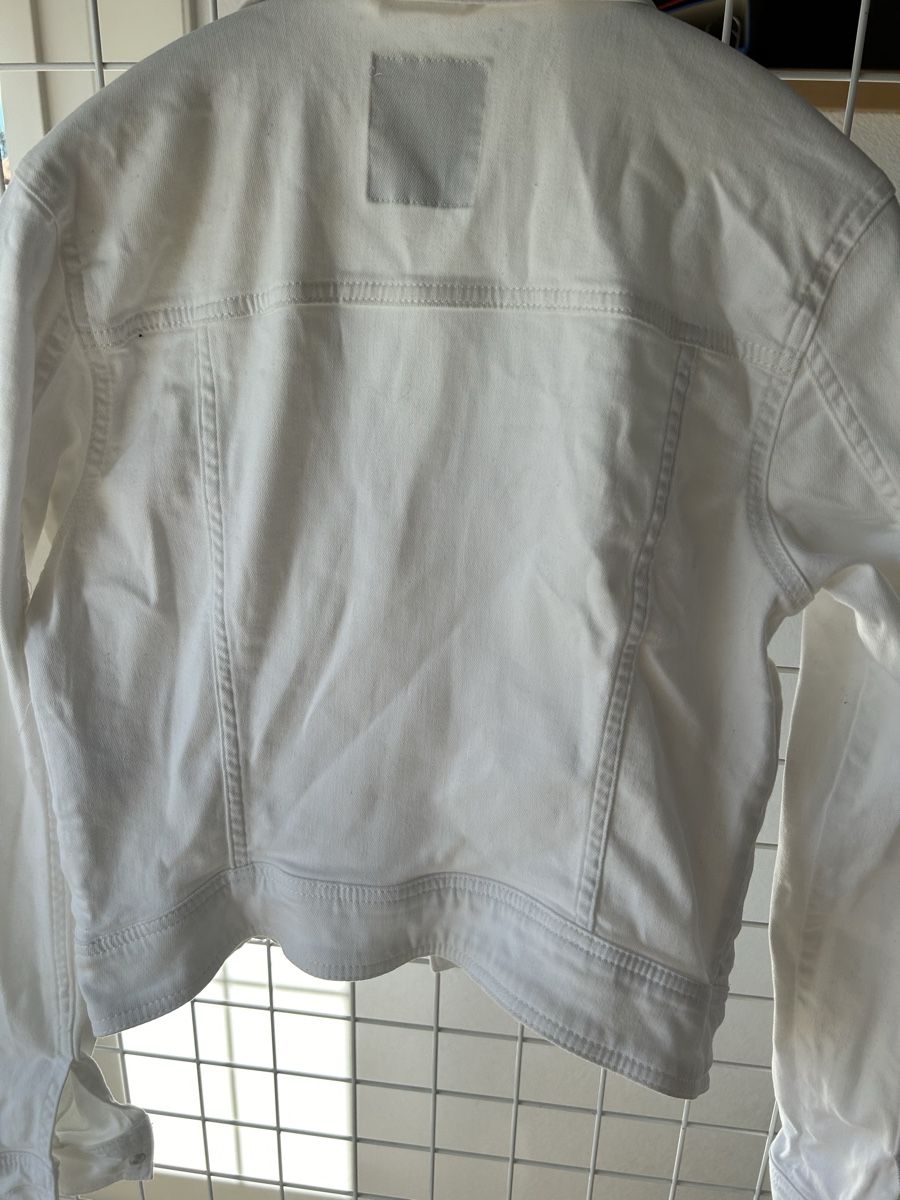 Giacche: Weisse Jeansjacke – Nuovo (secondo la descrizione) da Windisch venduto da Shakira085 3