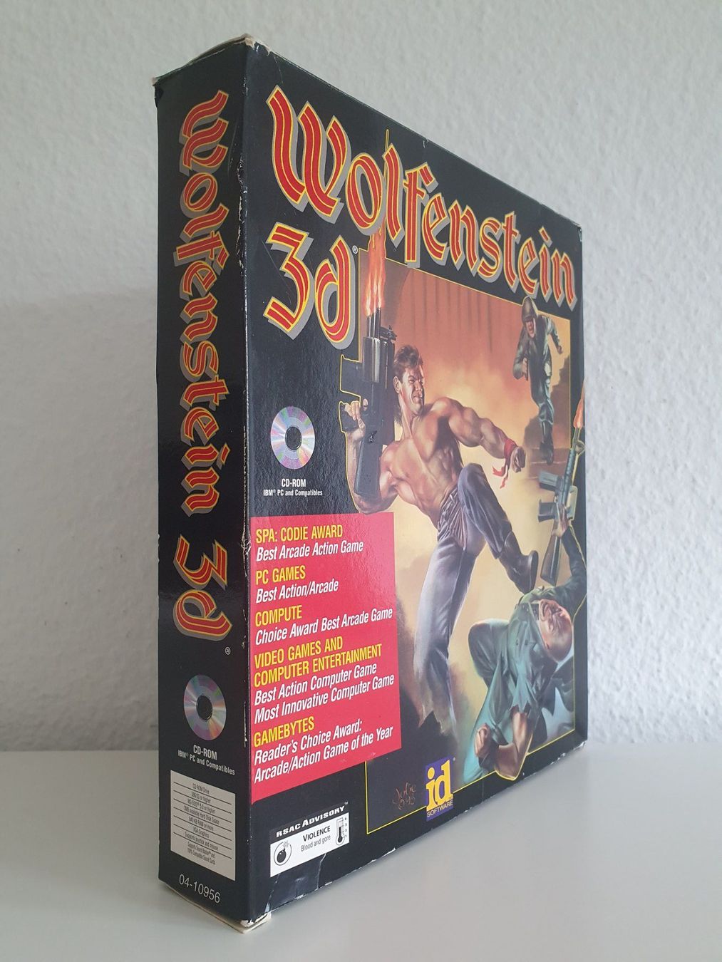 Giochi: PC Game Wolfenstein 3D (1992) Big Box + Hint Book – Usato da Greifensee venduto da perfectioN88