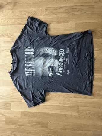 Graues Vintage T-Shirt "The Records ", Gr. xs