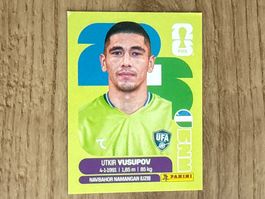 Panini FIFA WM 2026 Sticker Utkir Yusupov UZB 2