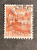 Schweiz 1944 Chillon 10 Vollstempel BASEL 2 17.X.1944
