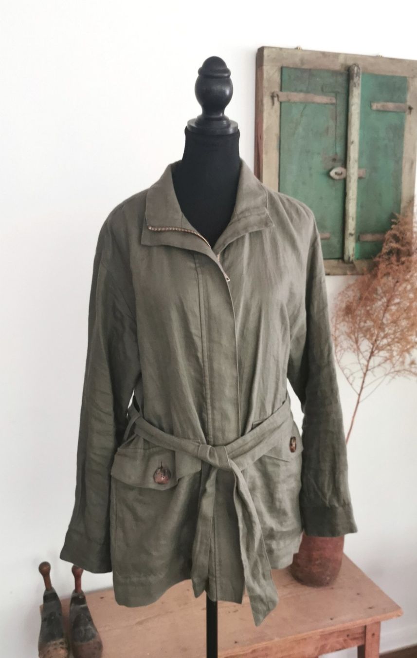 Massimo Dutti Jacken: Massimo Dutti Tolle Leinen Jacke Gr. S/M – Gebraucht aus gachnang von tibus1