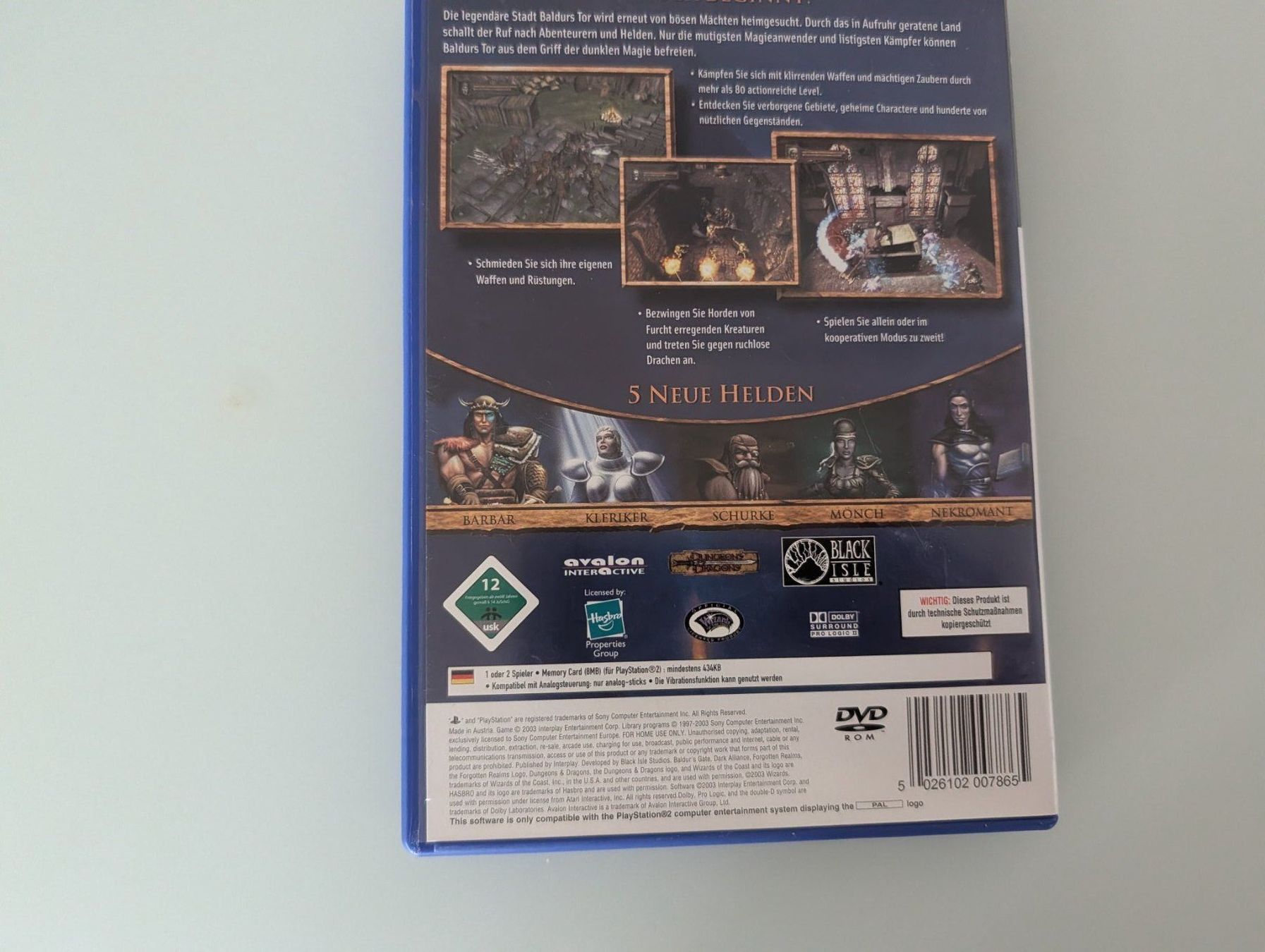 Sony Giochi: Baldurs Gate Dark Alliance 2 (PS2) – Usato da Winterthur venduto da sax8400 2