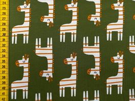 Bio-Jersey Giraffe oliv