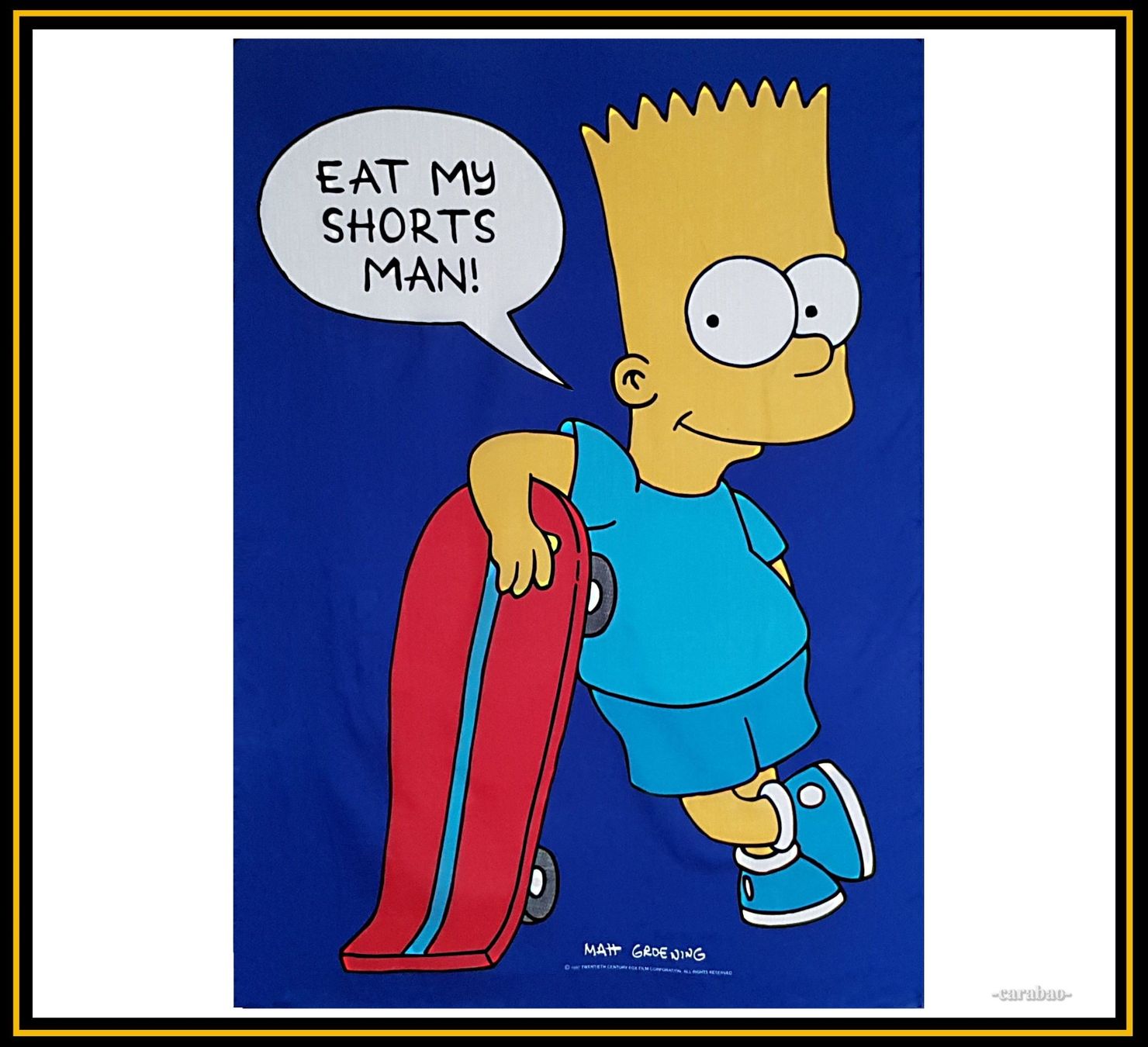Bandiere: Fahne *Bart Simpson* / Nr. J-2723 – Nuovo (secondo la descrizione) da Winterthur venduto da --carabao--