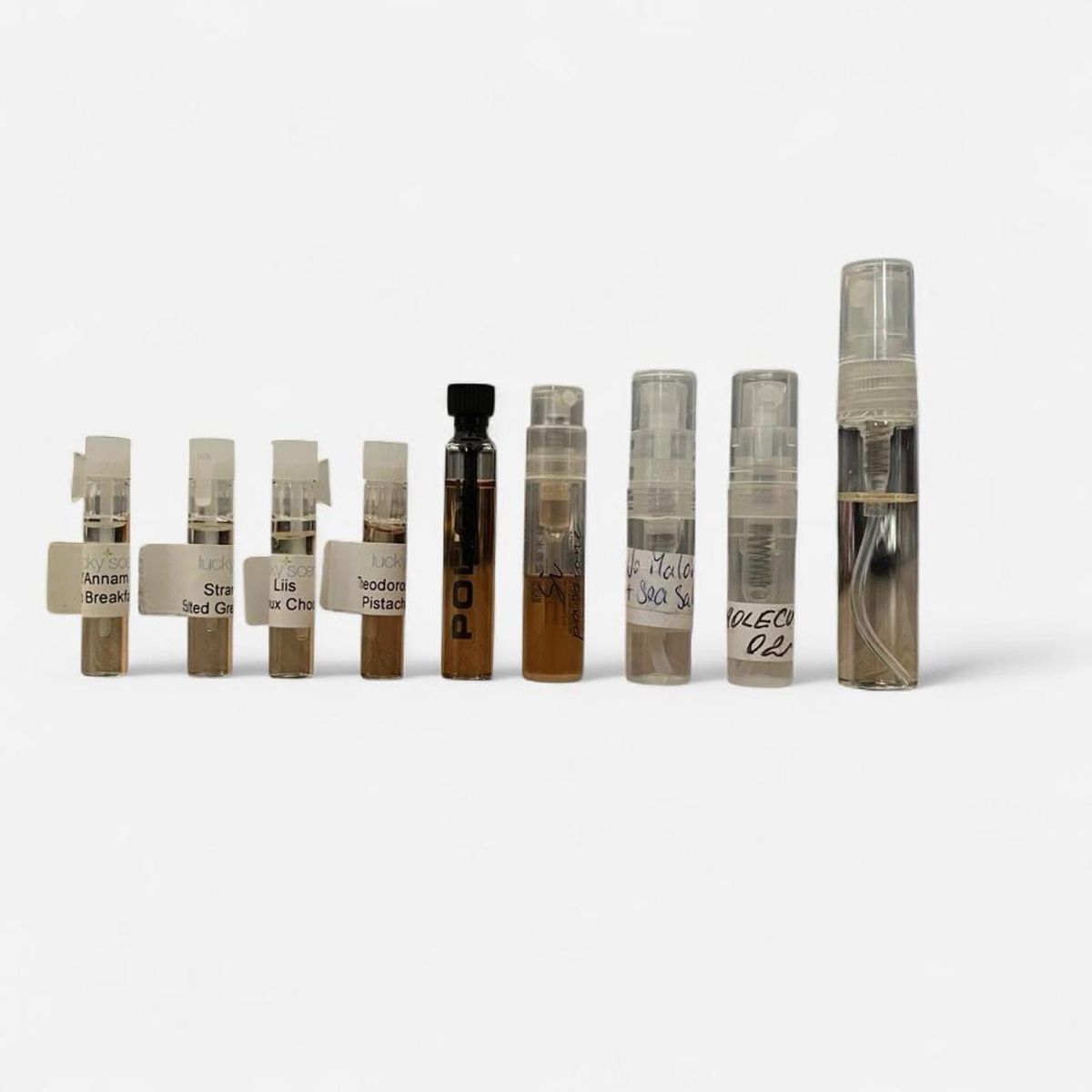 Jo Malone Profumi & Eau de Toilette: Jo Malone, D'Annam, Escentric Molecules Perfume Sample Set – Usato da Kriens venduto da tiy_wxz5