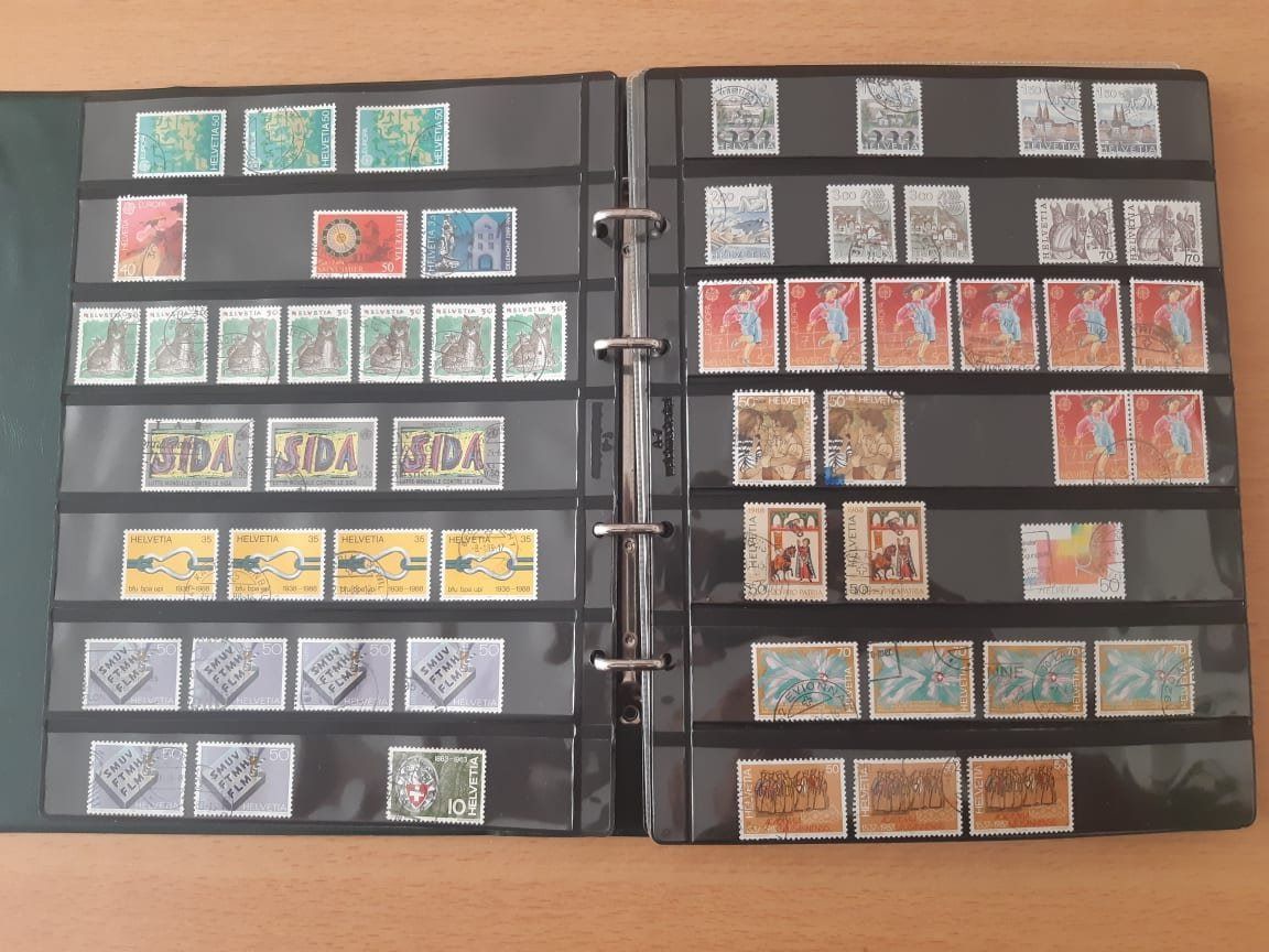 Alben: Schweizer Briefmarken und Sammlerbrief – Gebraucht aus Dulliken von Airliner2 1