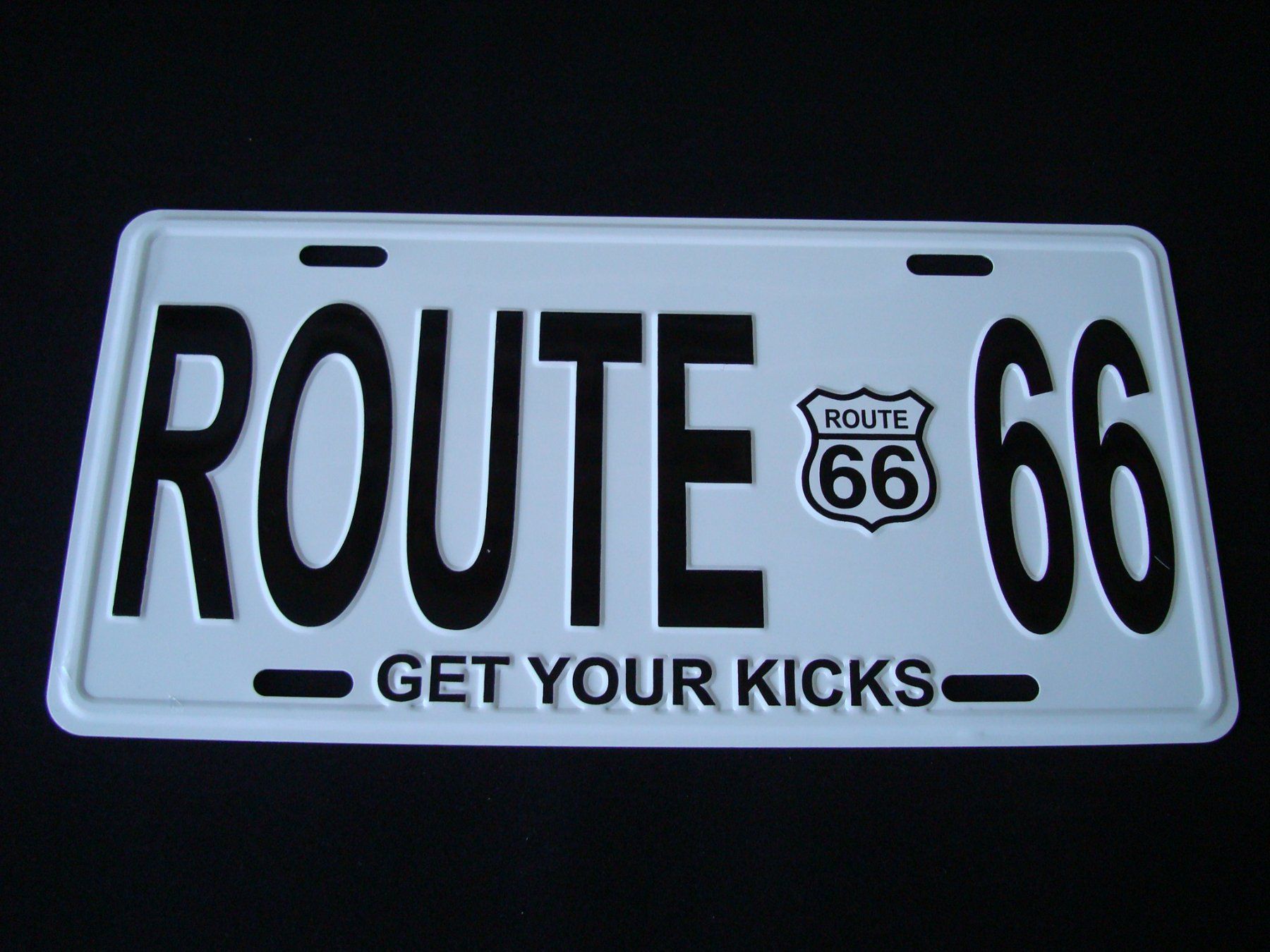 Schilder: ROUTE 66 – Gebraucht aus Scherz von 5246