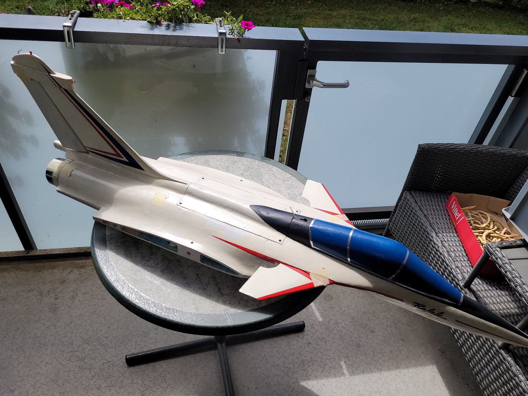 Modellismo RC: Rafale Dual-Impellerjet Eigenbau mit diversen Einbauten – Difettoso da Winterthur venduto da testi67 9