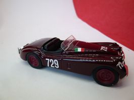 ab 5.--- Jaguar XK 120 - MM 729 mit ganzer Scheibe %%%%